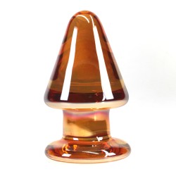 almyty golden glass butt plug